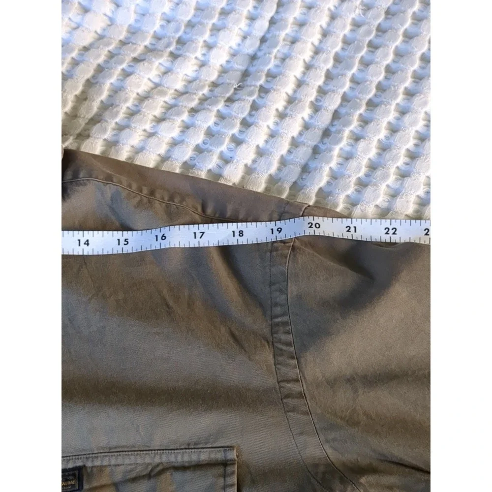 NWT VTG Polo Ralph Lauren Classic Military Green Long Sleeve Button Down Sz XL
